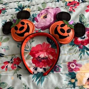 Pumpkin Mickey Ears